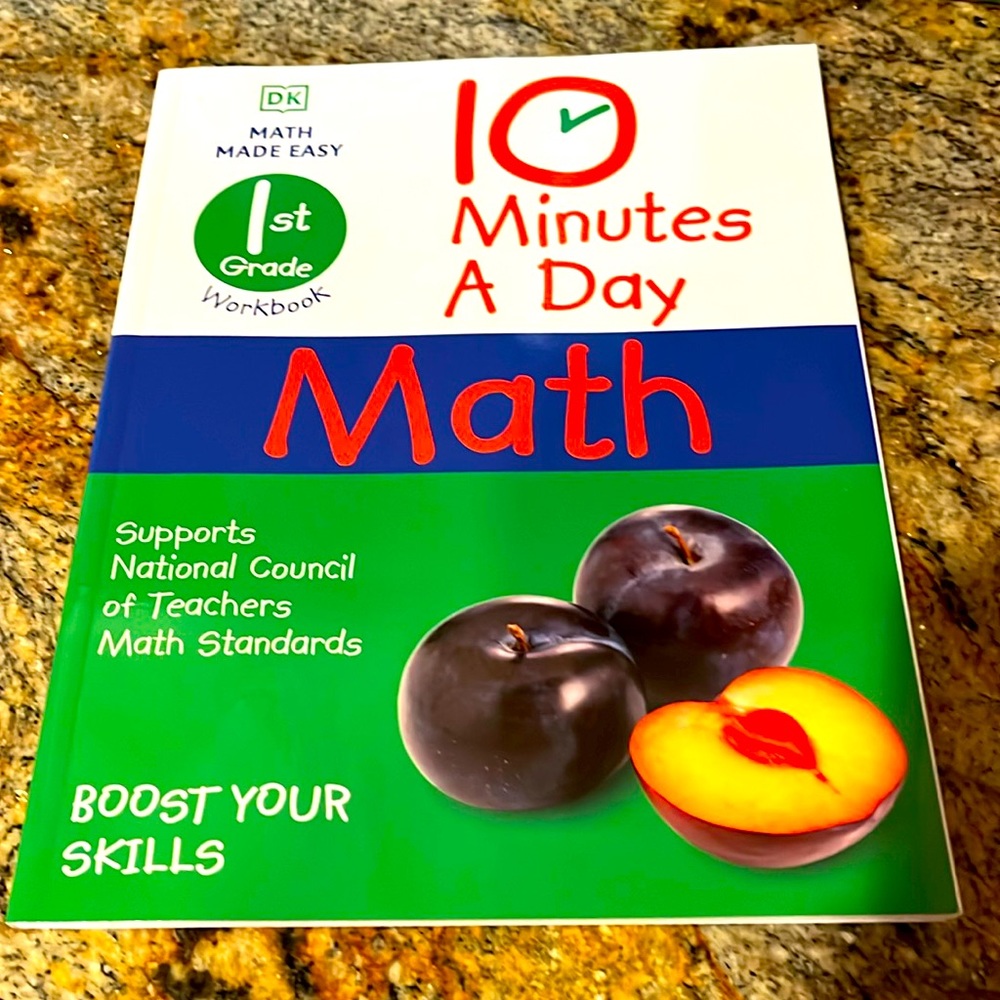 10 minutes day first grade math